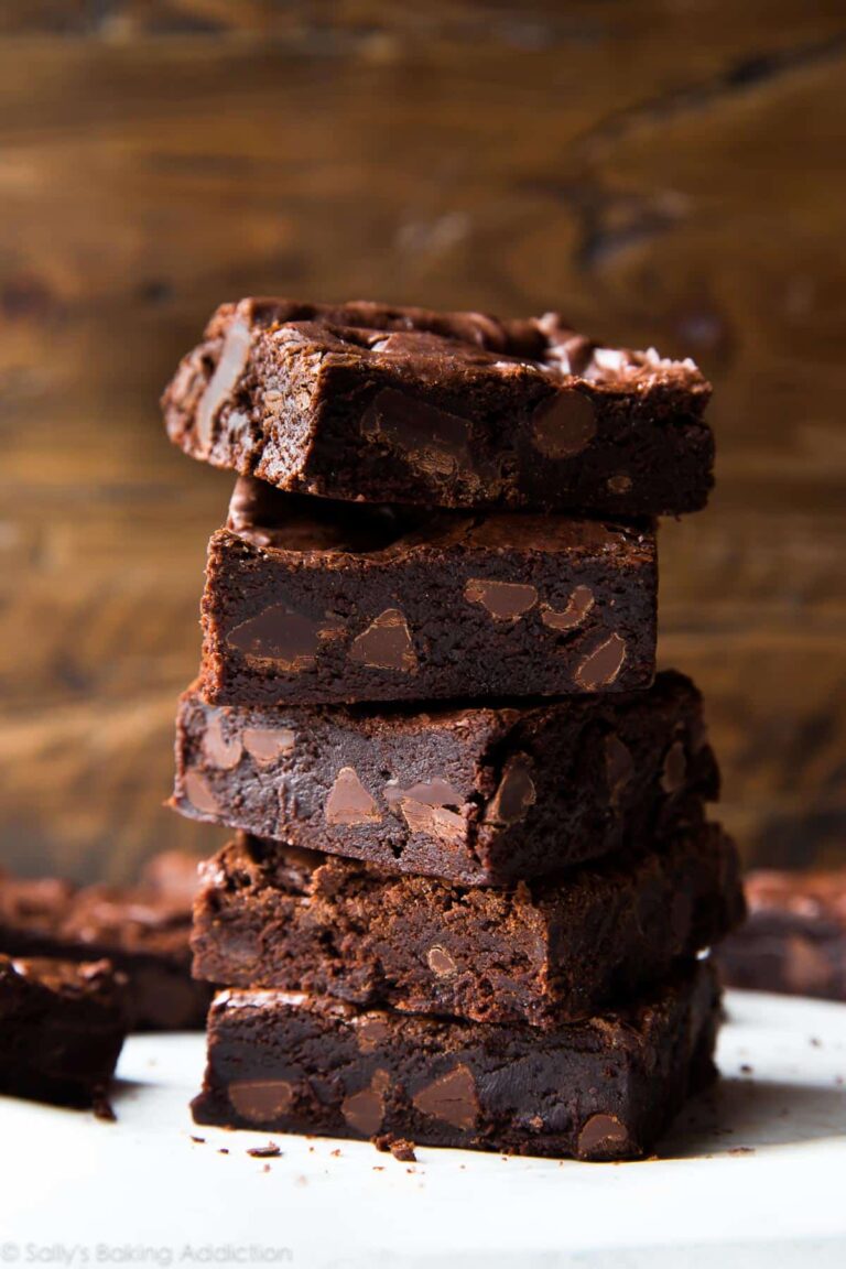 Really Fudgy Homemade Brownies